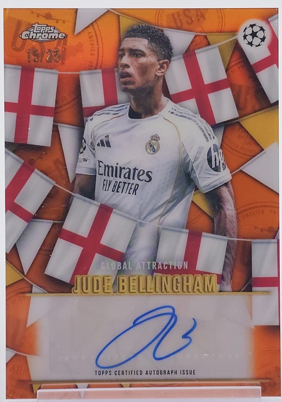 Jude Bellingham [Orange] #GA26-JB Prices | 2025 Topps Chrome UEFA