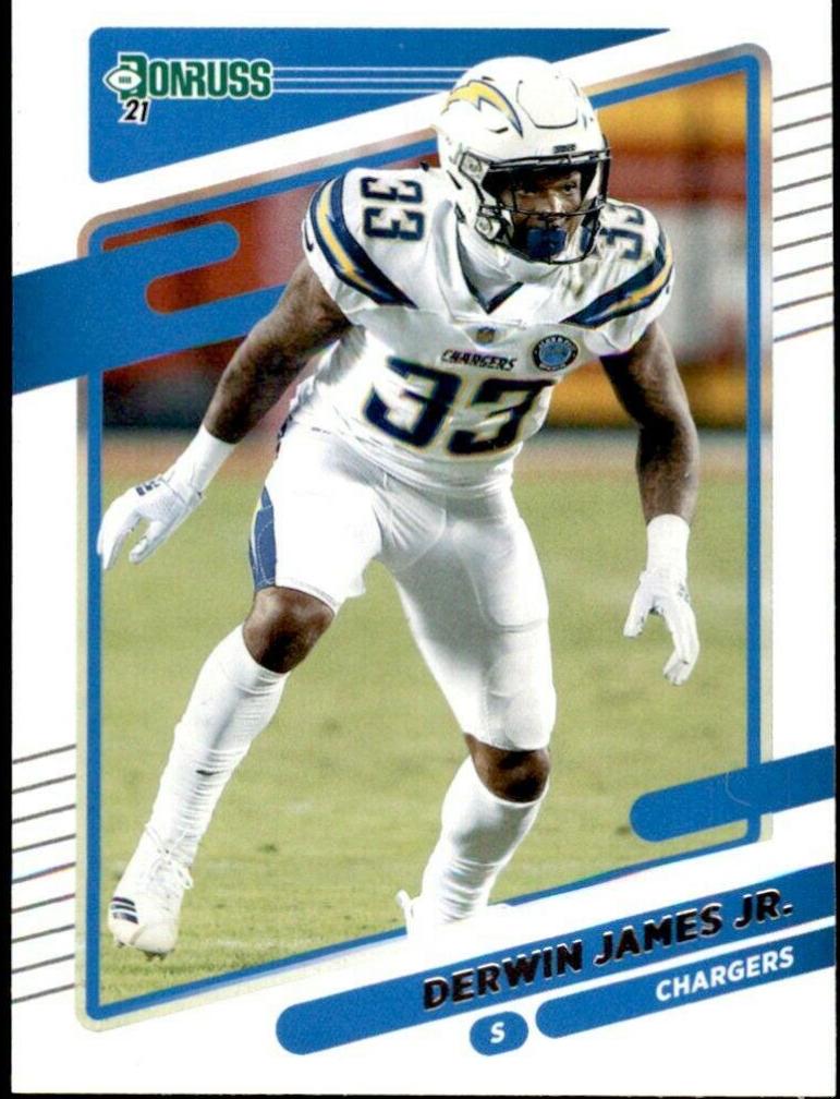 Derwin James Jr. #74 2021 Panini Donruss Football
