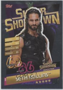 Seth Rollins #288 Wrestling Cards 2020 Topps Slam Attax Reloaded WWE