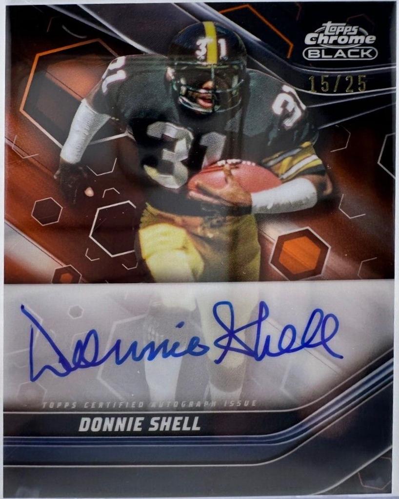 Donnie Shell [Orange Refractor] #TCBA-DSH