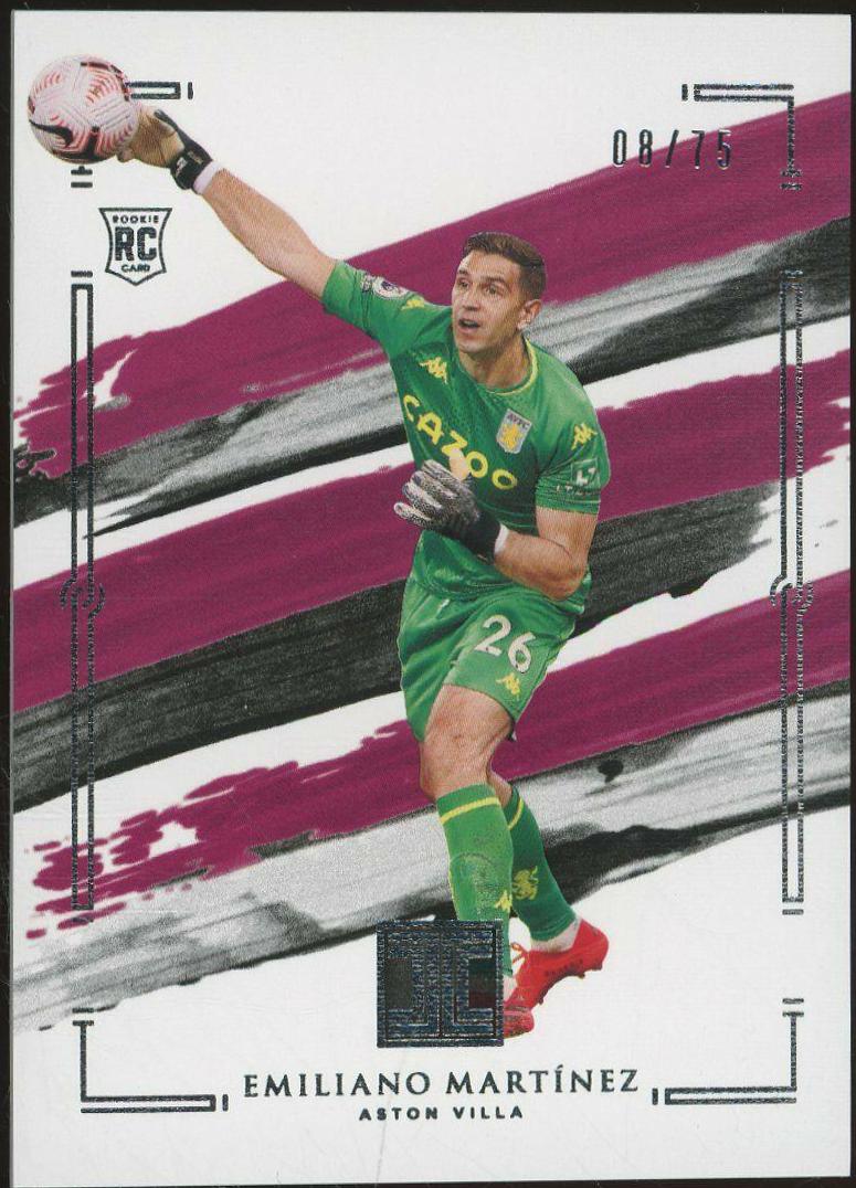 Emiliano Martinez #5 Soccer Cards 2020 Panini Impeccable Premier League