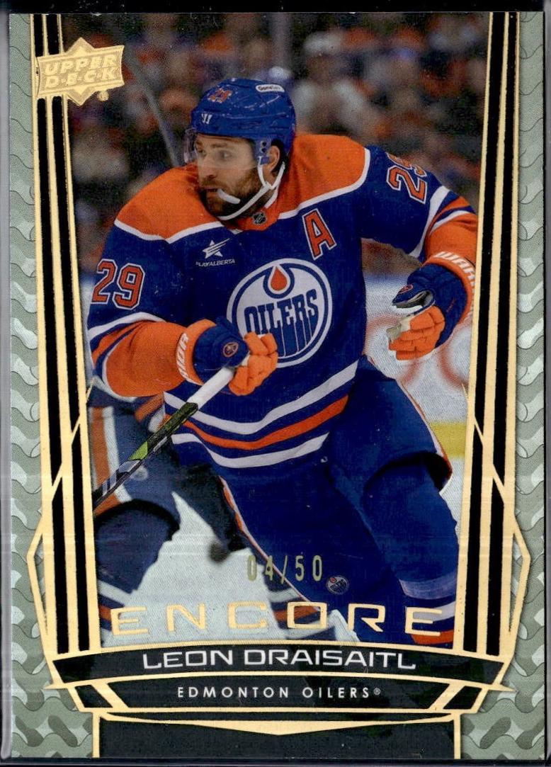 Leon Draisaitl [Gold] #E-37 Prices | 2025 Upper Deck Encore | Hockey Cards