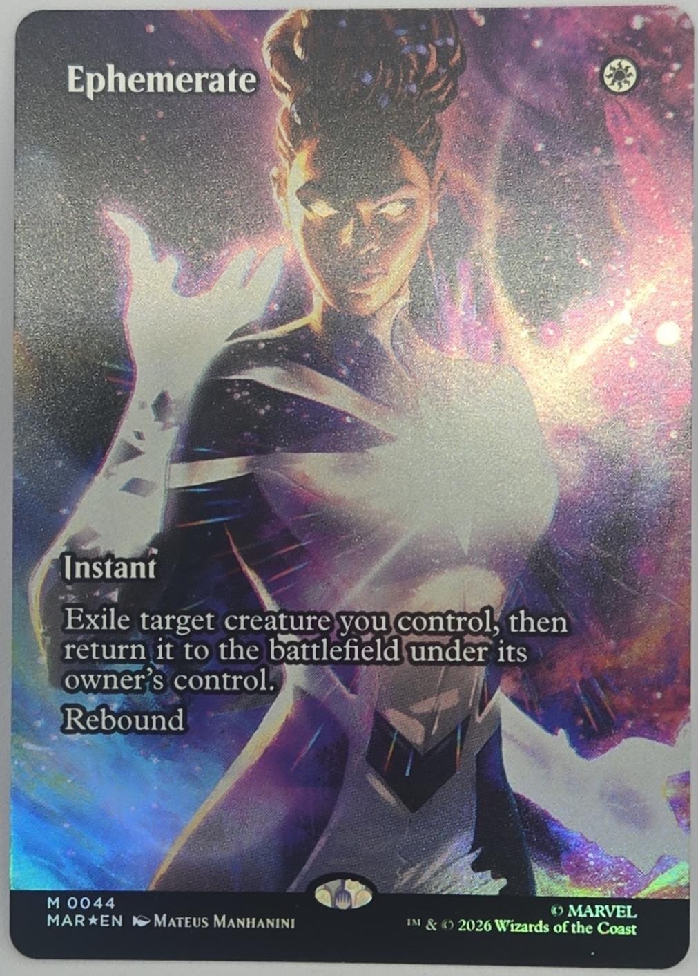 Ephemerate [Foil] (Magic Marvel Super Heroes Eternal)