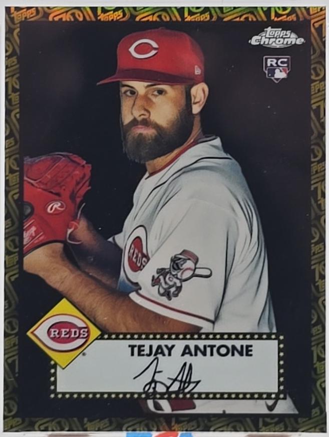 Tejay Antone [Black Gold 70th Anniversary Refractor] #36