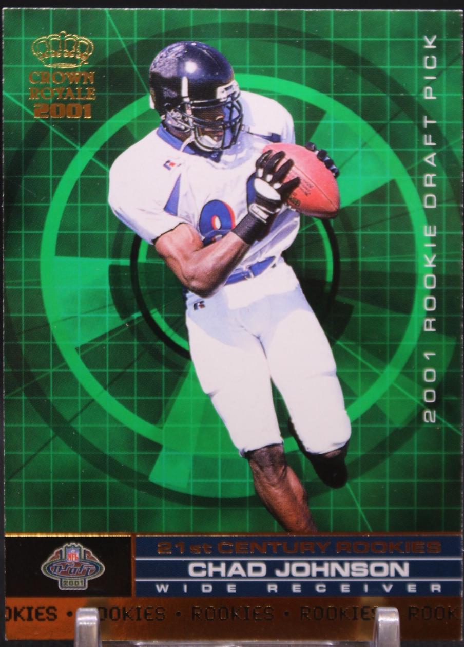 Chad Johnson #10 2001 Pacific Crown Royale 21st Century Rookies Football