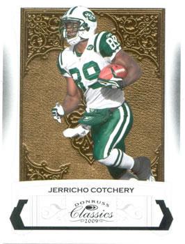 Jerricho Cotchery #67 Football Cards 2009 Panini Donruss Classics