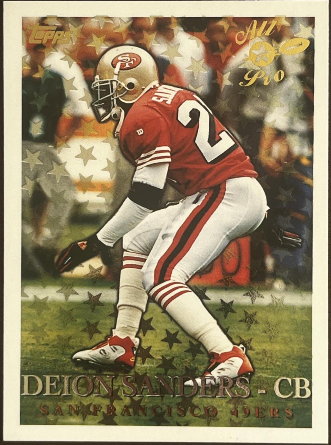 Deion Sanders #20 Football Cards 1995 Topps All Pros