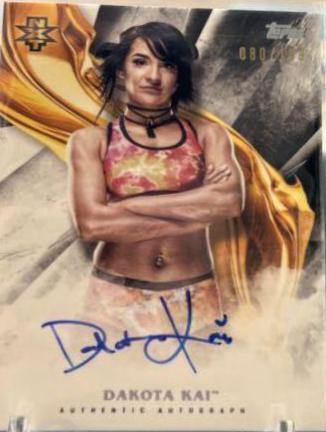 Dakota Kai #A-DK Wrestling Cards 2019 Topps WWE Undisputed Autographs