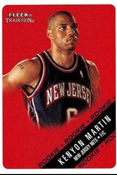 Kenyon Martin #205 Basketball Cards 2000 Fleer Glossy Traditional Threads