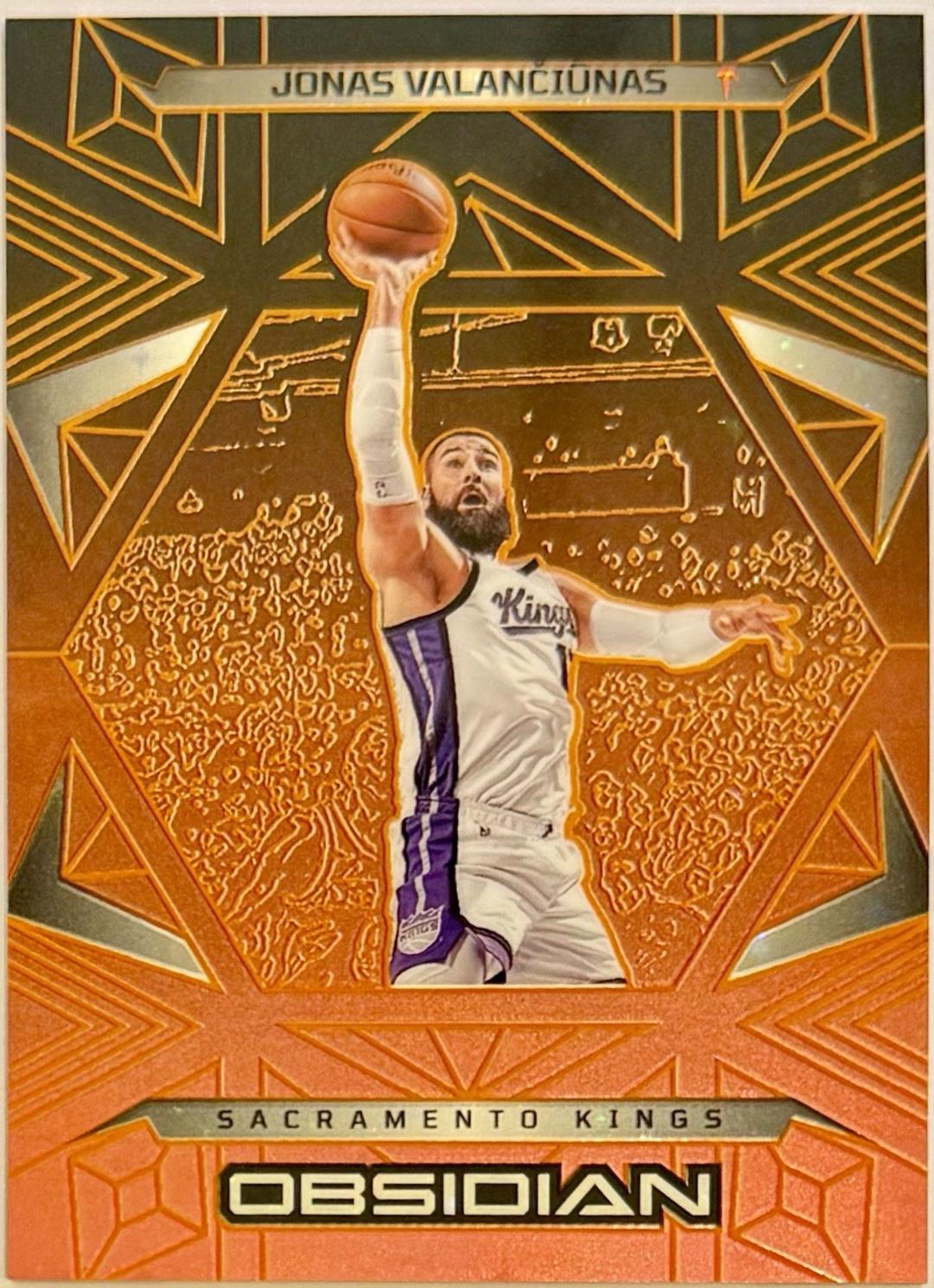 Jonas Valanciunas #88 2024-25 Panini Obsidian Basketball