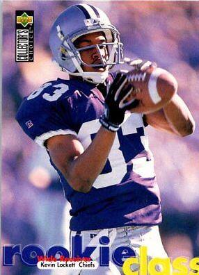 Kevin Lockett #40 Football Cards 1997 Collector's Choice