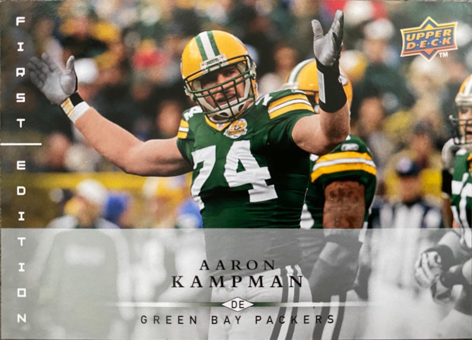 Aaron Kapman #54 Football Cards 2008 Upper Deck First Edition