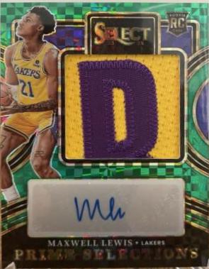 Maxwell Lewis [Green Prizm] #RS-LEW