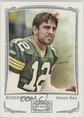 Aaron Rodgers #5 Football Cards 2009 Topps Mayo