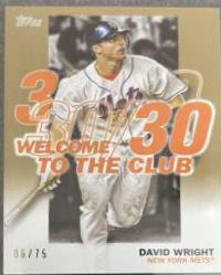 David Wright [Gold] #WC-5