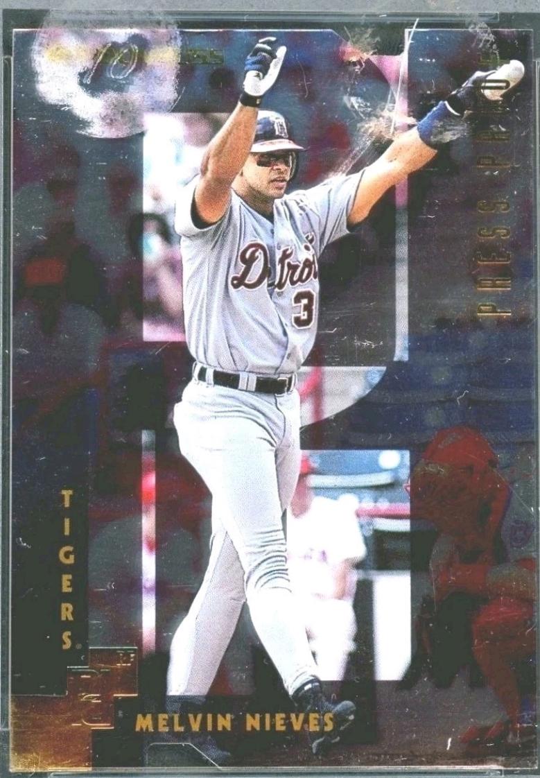 Melvin Nieves #53 1997 Panini Donruss Press Proof Baseball