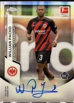 Willian Pacho #BCA-WP 2023 Topps Chrome Bundesliga Autograph Soccer