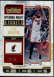 Caleb Martin [Opening Night Ticket