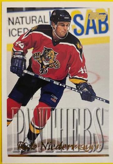 Rob Niedermayer #31 Hockey Cards 1995 Topps