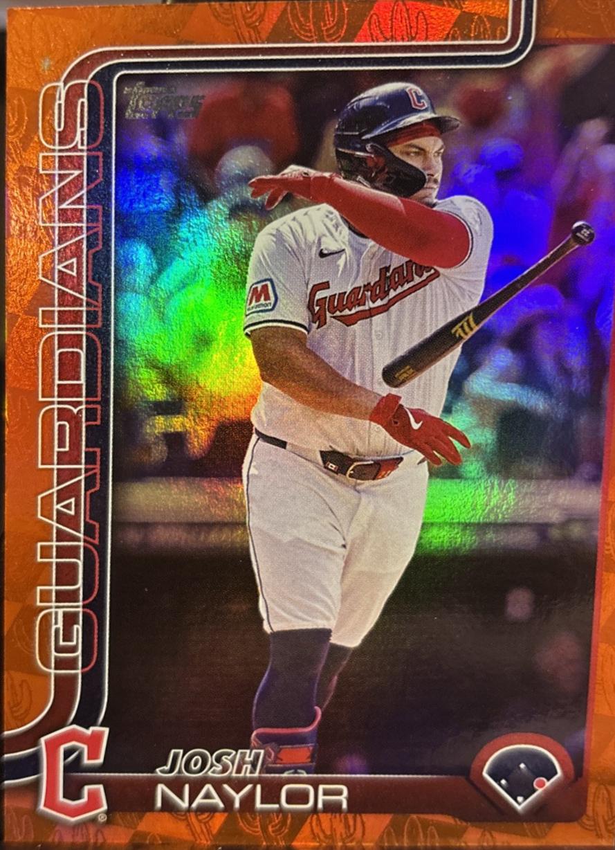 Josh Naylor [Orange Foil] (2025 Topps)