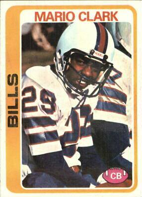Mario Clark #57 Football Cards 1978 Topps