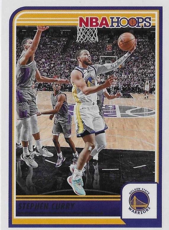 Stephen Curry #35 Basketball Cards 2023 Panini Hoops