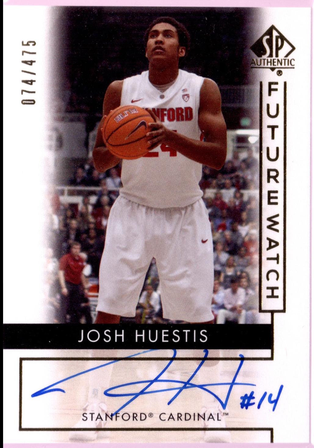 Josh Huestis #87 2014 Sp Authentic Basketball