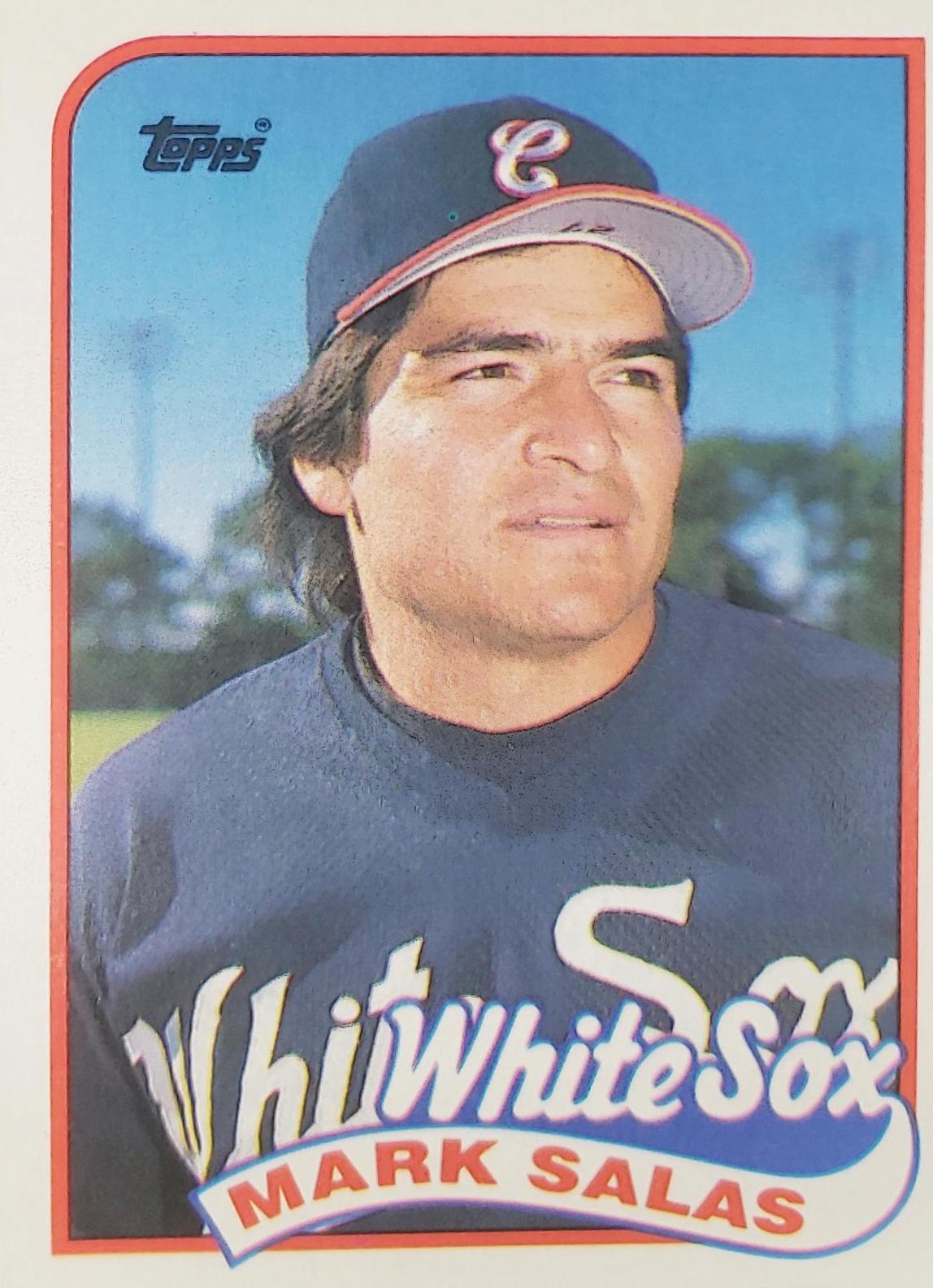Mark Salas #384 Baseball Cards 1989 Topps