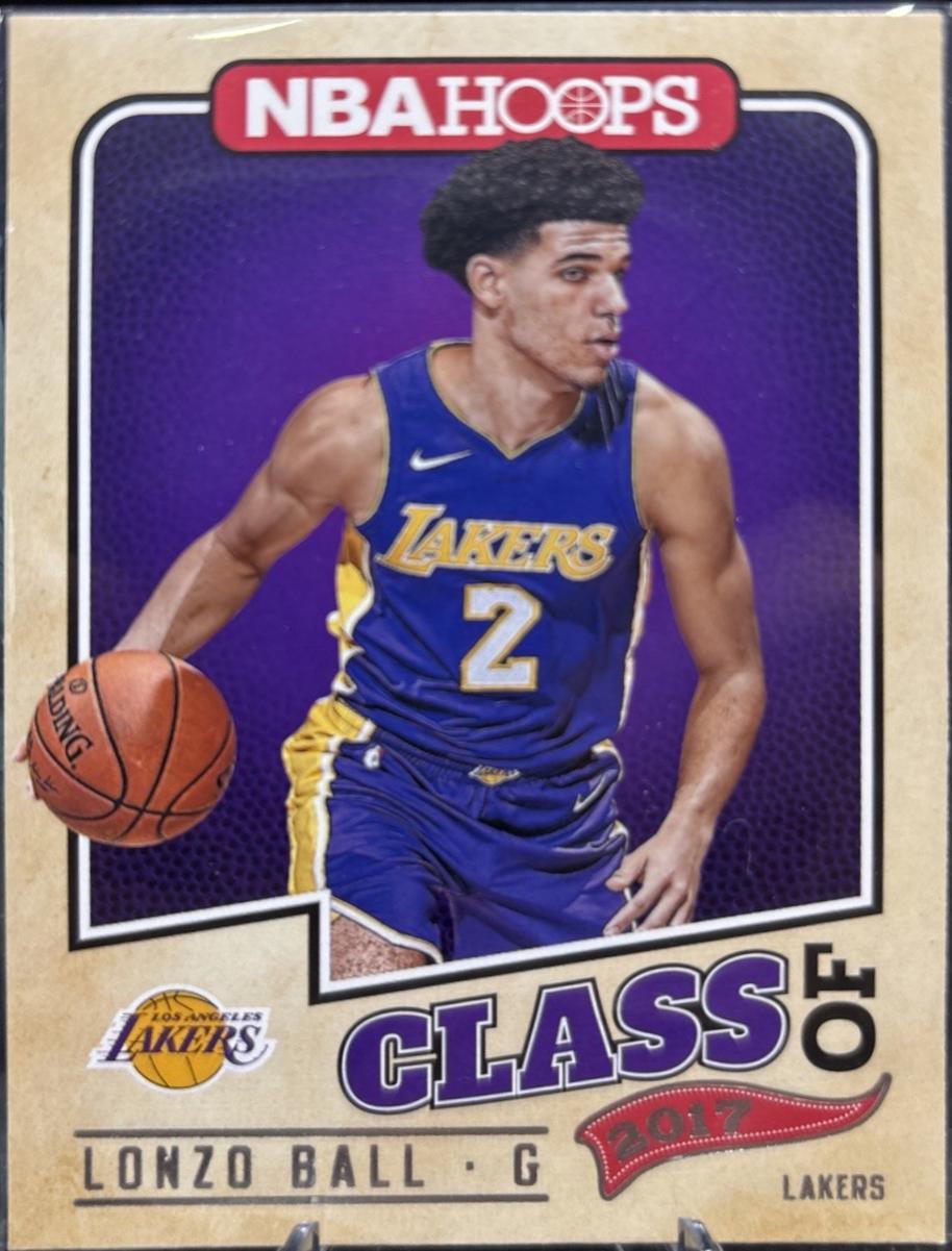 Lonzo Ball #2 Basketball Cards 2017 Panini Hoops Class of 2017