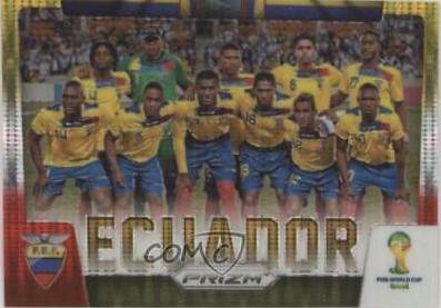 Ecuador #12 Soccer Cards 2014 Panini Prizm World Cup Team Photos