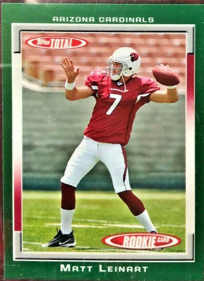 Matt Leinart #484 Football Cards 2006 Topps Total