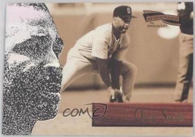 Ozzie Smith #5 Baseball Cards 1996 Pinnacle Aficionado