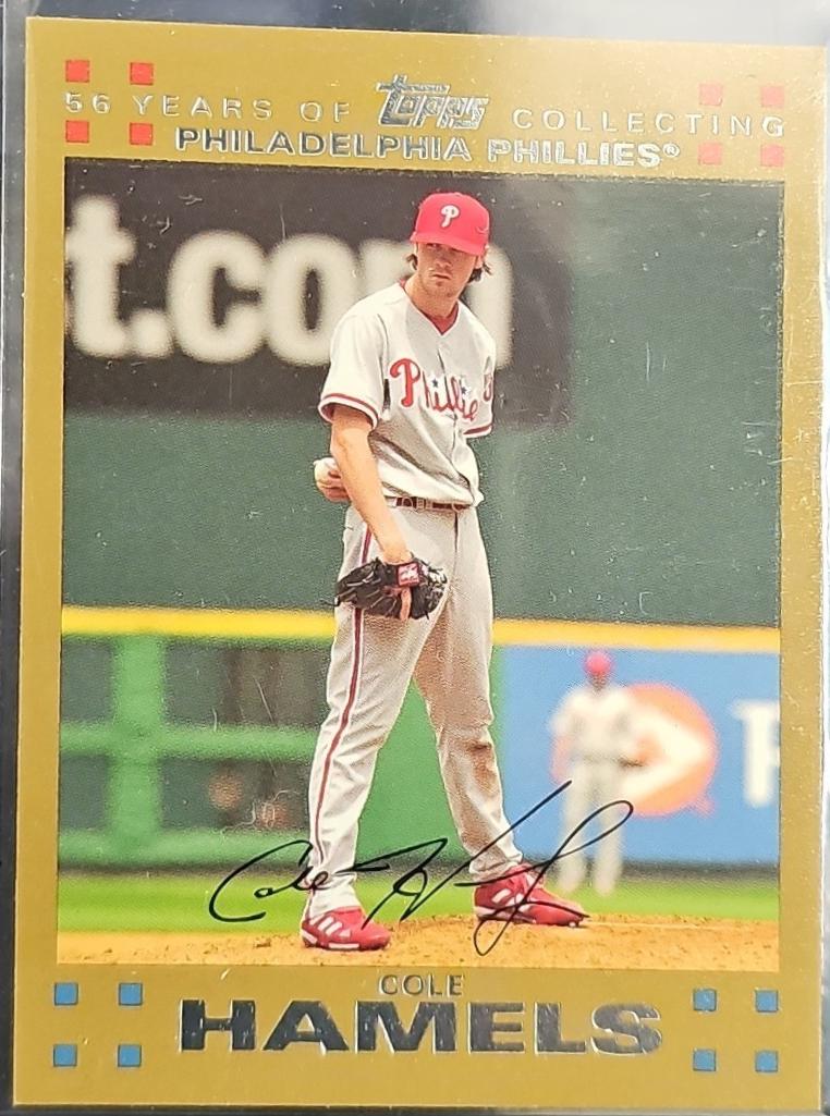 Cole Hamels [Gold] #55