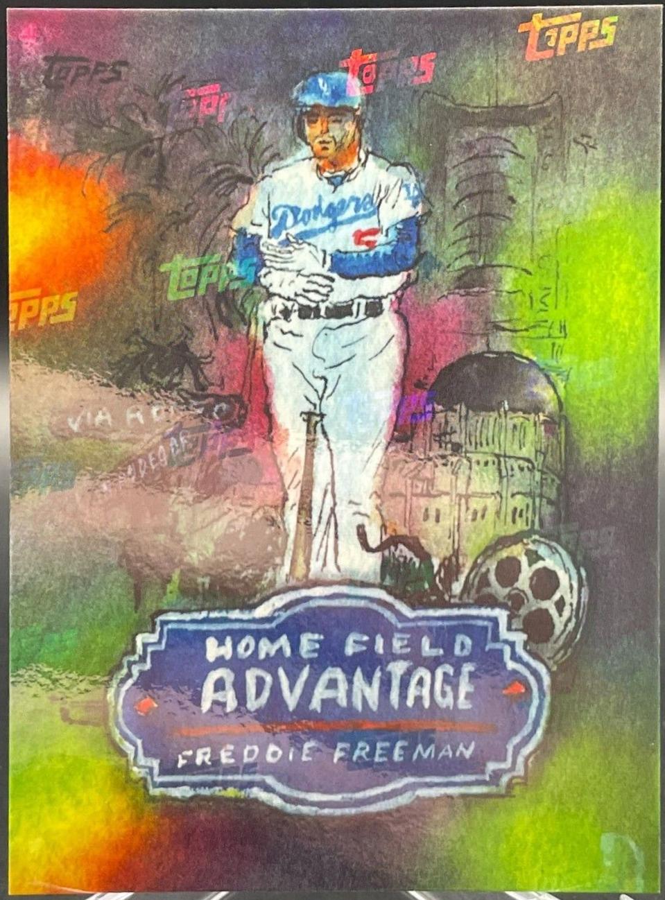 Freddie Freeman [Topps Logo Laminate] #33