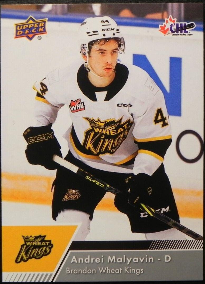 Andrei Malyavin #272 2022 Upper Deck Chl Hockey