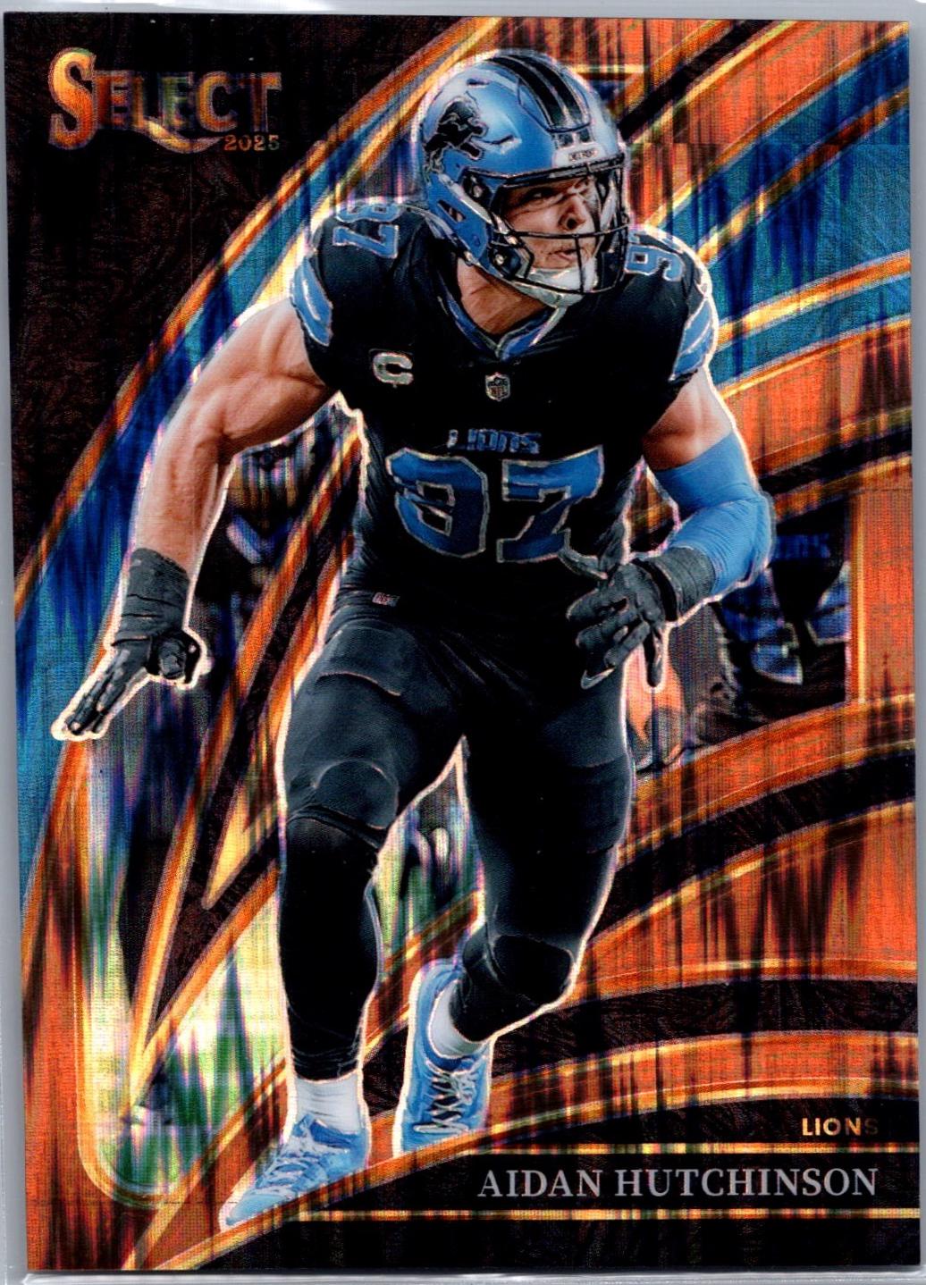 Aidan Hutchinson [Orange Prizm Shock] #271