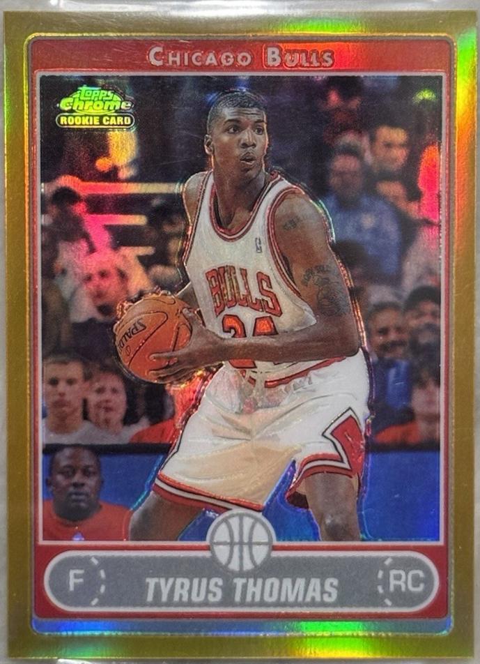 Tyrus Thomas [Gold Refractor] #189