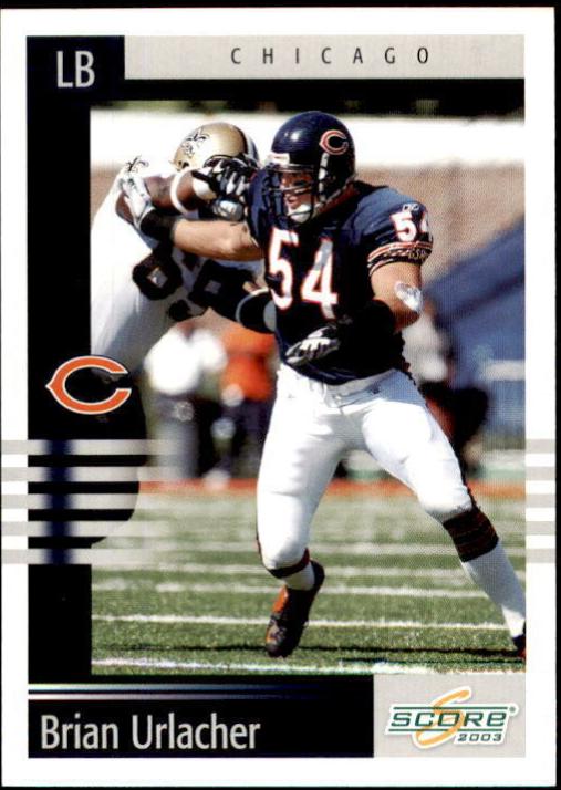 Brian Urlacher #171 2003 Panini Score Football