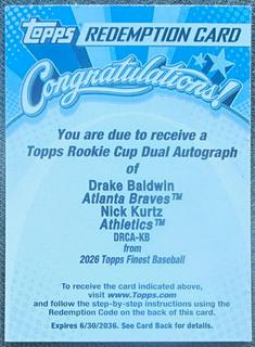 Nick Kurtz / Drake Baldwin
