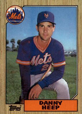 Danny Heep #241 Baseball Cards 1987 Topps