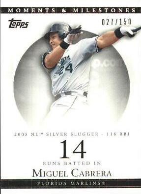 Miguel Cabrera [14 RBI] #110