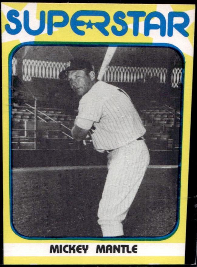 Mickey Mantle #31 Baseball Cards 1982 TCMA Superstar