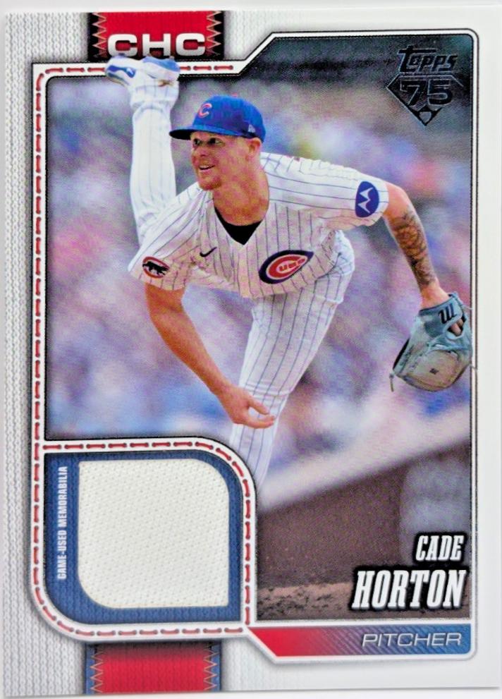 Cade Horton #632 2026 Topps Baseball Real One Relics