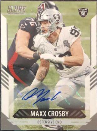 Maxx Crosby #230 Football Cards 2021 Panini Score