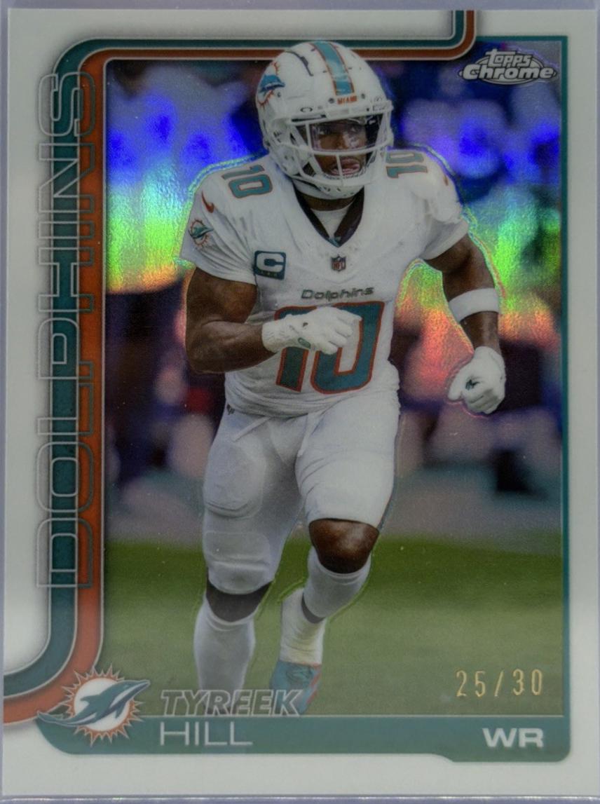 Tyreek Hill [White Refractor] #185