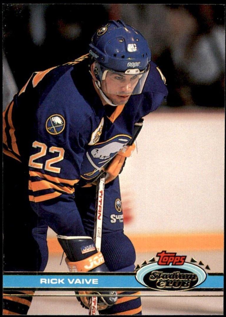 Rick Vaive #13 Hockey Cards 1991 Stadium Club