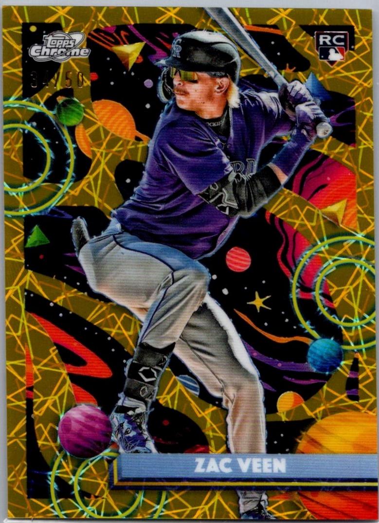 Zac Veen [Gold Interstellar Refractor] #93