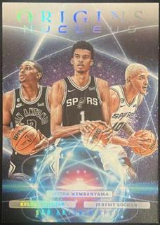 Jeremy Sochan / Victor Wembanyama / Keldon Johnson
