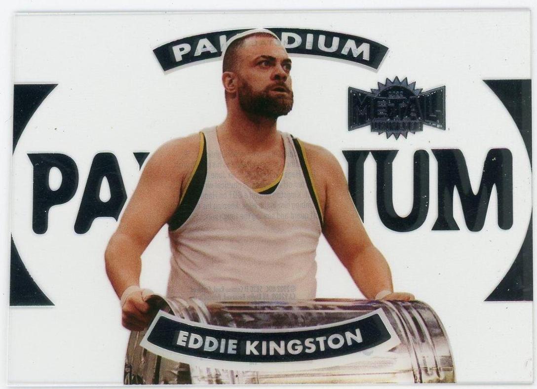Eddie Kingston #P-23 Wrestling Cards 2022 SkyBox Metal Universe AEW Palladium
