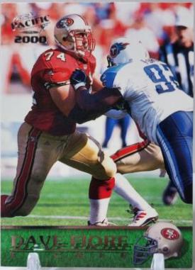 Dave Fiore #337 2000 Pacific Football